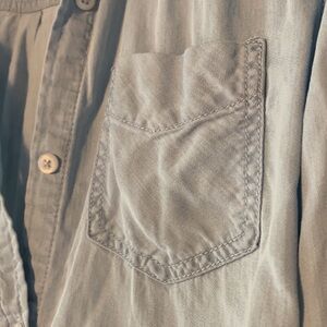 Dex size small button up shirt - 100% tencel